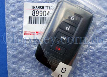 Ключ Lexus RX 200T/350/450H (AGL2#,GGL25,GYL25) с 09.2015 г., MDL BP1EK, P1: A9. Для рынка Европы и Азии