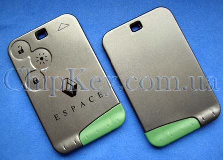 Ключ Renault Espace Smart Card (корпус) 3 кнопки