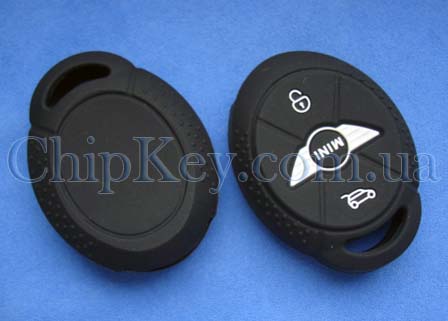 Чехол Mini силиконовый 2 кнопки, черный