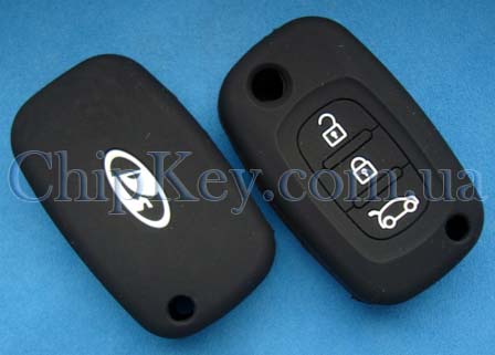 Чехол LADA Десятого Семейства силиконовый 3 кнопки