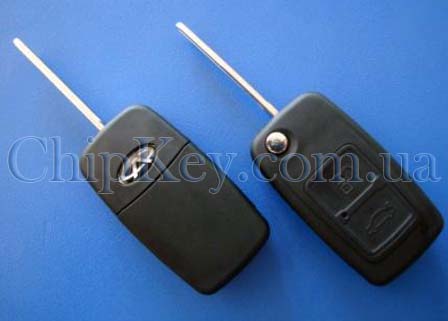 Ключ Chery A5, Chery Elara, Chery Tiggo выкидной (корпус) 2 кнопки