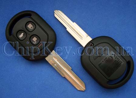 Ключ Chevrolet Lacetti с 2004 - 2010 г.в., (корпус) 3 кнопки