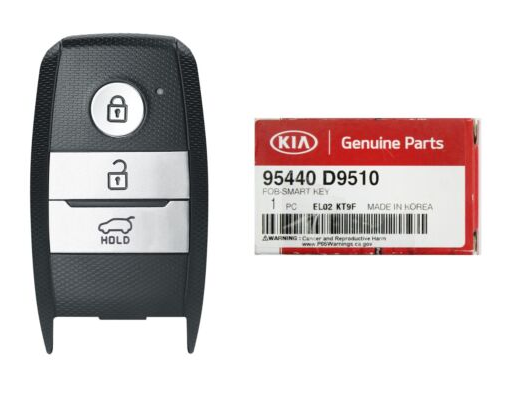 Ключ KIA Sportage 2019-, Smart Key, HITAG3 - ID47 NCF2951X/NCF2952X, FCC ID FOB-4F08 433Mhz, 95440-D9510, 433Mhz, original