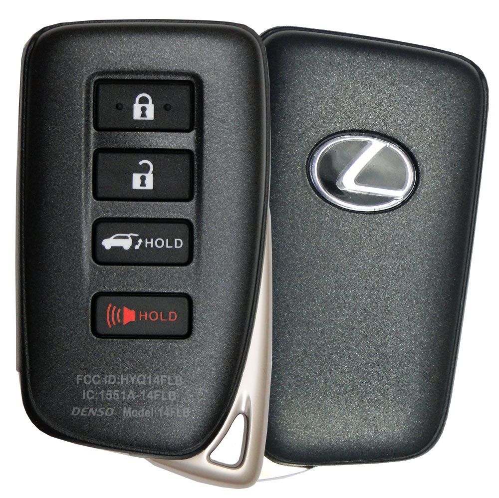 Ключ Lexus RX 89904-0E180 200T/350/450H  с 2021-, Denso FCC ID: HYQ14FLB, P1:A9, 315 MHz, для рынка USA