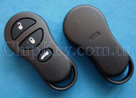 Пульт Chrysler Dodge Jeep (корпус) 3 кнопки