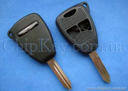 Ключ Chrysler Dodge Jeep (корпус) 3 кнопки