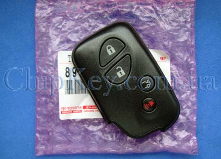 Ключ Lexus ES300/350, IS250/IS350 GS300/GS350/GS430/GS450h/GS460, LS460/LS600h Denso 14AAB, Smartkey, 315Mhz USA, с 11.2006 - 08.2008, Original