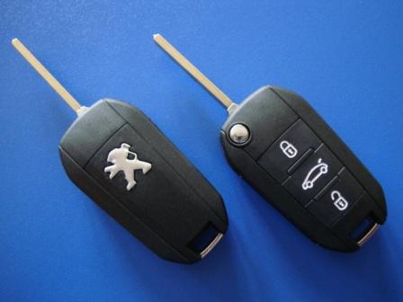 PEUGEOT  508  ключ (корпус) 3 - кнопки , лезвие VA2