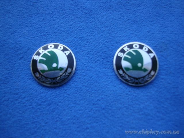 Логотип Skoda 14 mm