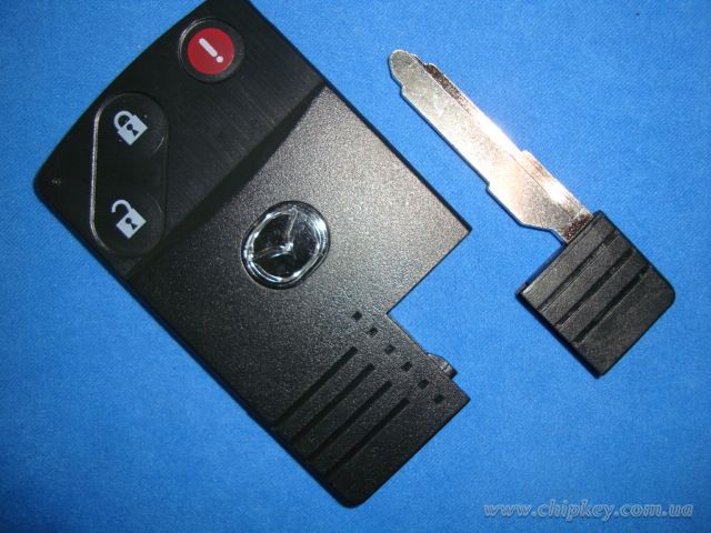 Ключ Mazda Smart Card (корпус) 3 кнопки