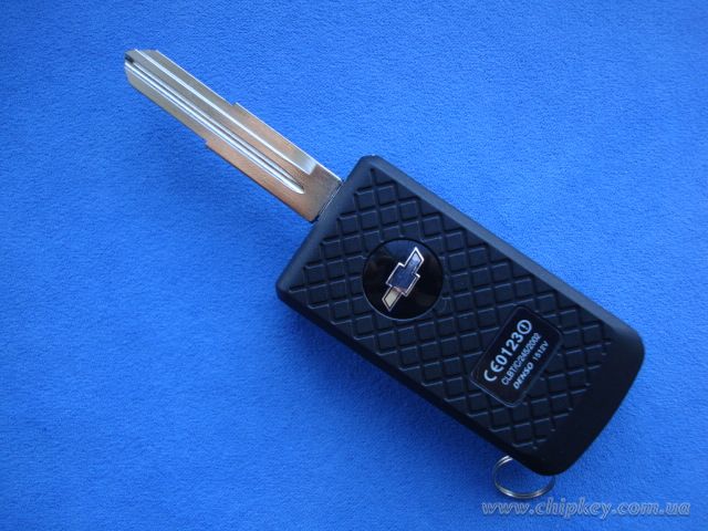Ключ Chevrolet Aveo, Lacetti выкидной (корпус) 2 кнопки