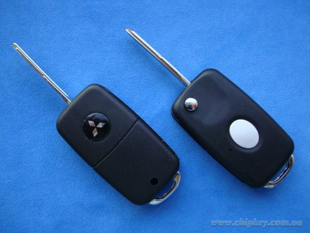 Ключ Mitsubishi выкидной (корпус) 1 кнопка