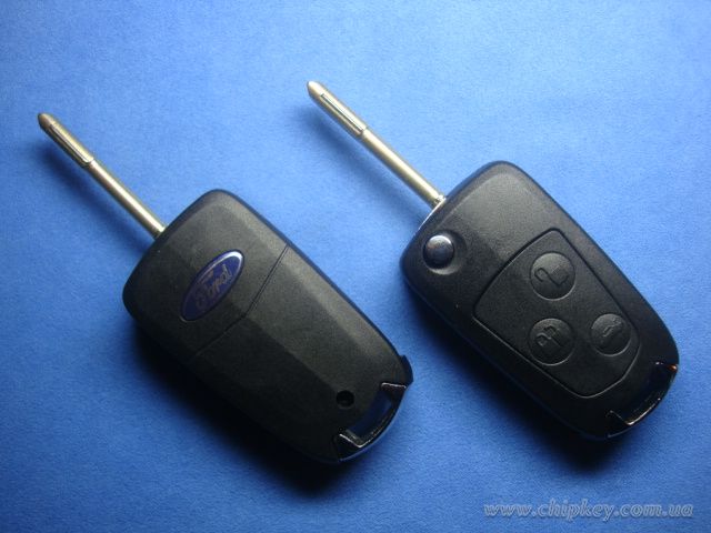 Ключ Ford Mondeo выкидной (корпус) 3 кнопки