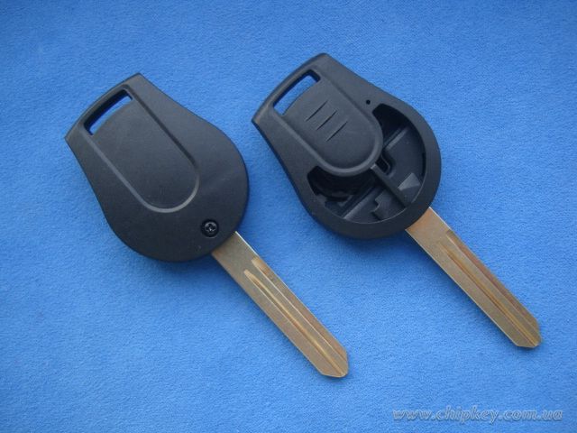 NISSAN ключ (корпус)  2 -  кнопки , лезвие NSN14
