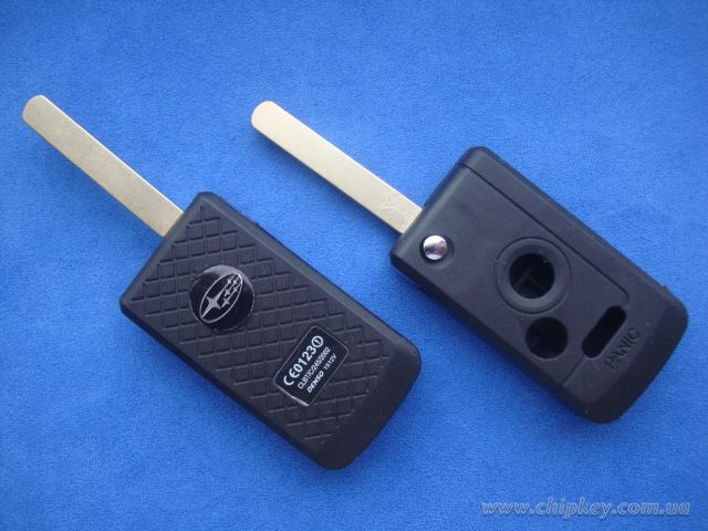 Ключ Subaru выкидной (корпус) 3 кнопки