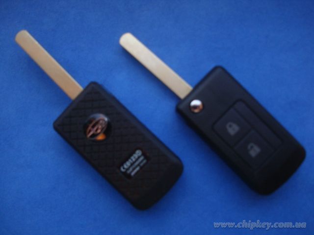 Ключ Subaru выкидной (корпус) 2 кнопки
