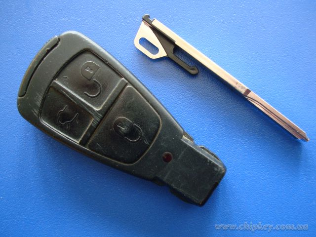 MERCEDES BENZ C CL CLK E S 98-02 SMART KEY IYZ 3302  3 - кнопки + 1 кнопка (Panic), 315MHZ