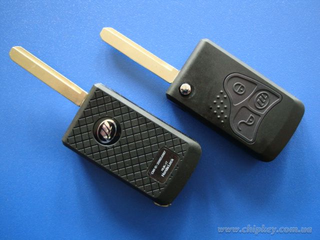 Ключ Lifan выкидной (корпус) 3 кнопки