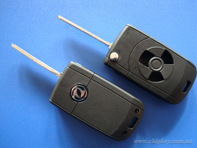 Ключ Dongfeng Jingyi выкидной (корпус) 3 кнопки