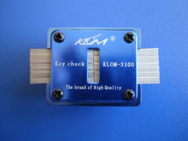 Приспособление для идентификации профиля ключа