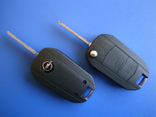 Ключ Opel выкидной (корпус) 2 кнопки, лезвие ym28