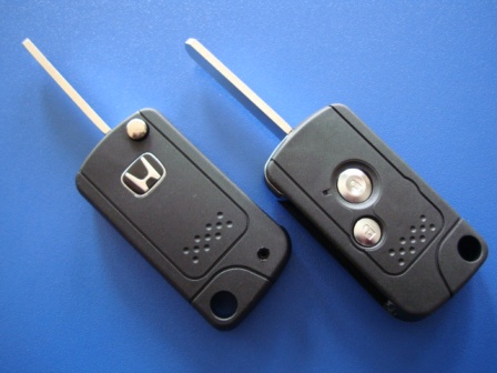 Ключ Honda выкидной (корпус) 2 кнопки, лезвие hon66