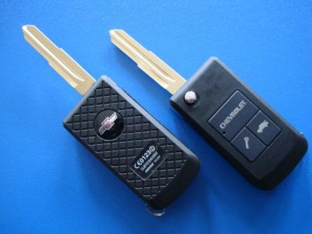 Ключ Chevrolet Epica выкидной (корпус) 2 кнопки