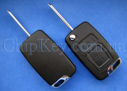 Ключ Geely Emgrand, Dorsett выкидной (корпус) 2 кнопки