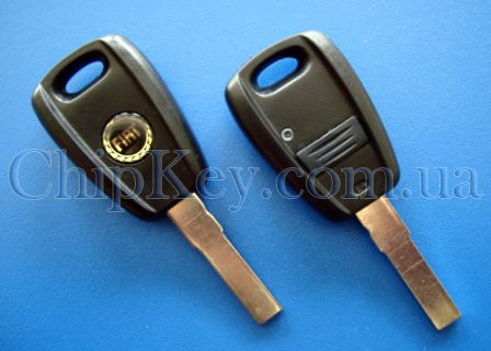 Ключ Fiat (корпус) 1 кнопка, лезвие SIP22
