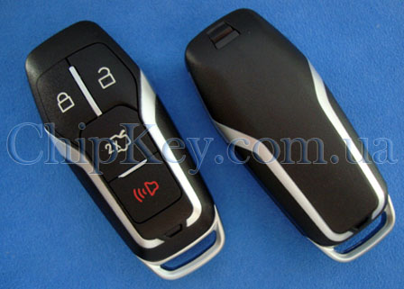 Ключ Ford  Smart Key (корпус) 4 кнопки