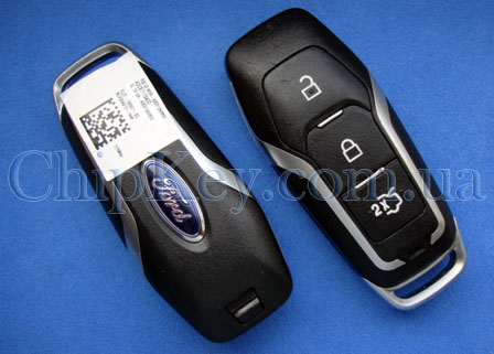Ключ Ford cmiit id 2013DJ6919  3 кнопки, с чипом Hitag Pro, 434 Mhz, original