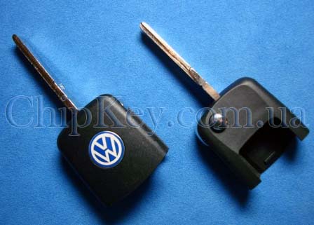 Ключ Volkswagen выкидной (корпус) нижняя часть под квадратные кнопки