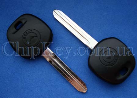 Ключ Geely (корпус) лезвие toy43