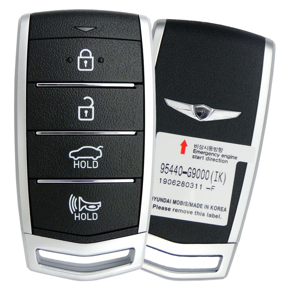 Genesis G70 2019- smart key FCC ID: TQ8-FOB-4F16, TQ8FOB4F16, 95440-G9000, 433Mhz