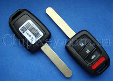 Ключ Honda Accord 2013-2015, Civic 2013-2015, CR-V 2013-2016 Smart Key FCC ID: MLBHLIK6-1T, 315MHz USA, original