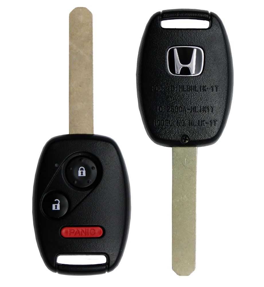 Ключ Honda CR-V 2007-2012, Crosstour 2010-2012, Fit 2009-2012, FCC ID: MLBHLIK-1T, 314MHz