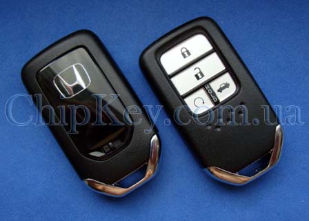 Ключ для Honda Accord X 2018-, Smart Key 5 кнопок, с чипом 51 HTAES, 433.92MHz, original EU