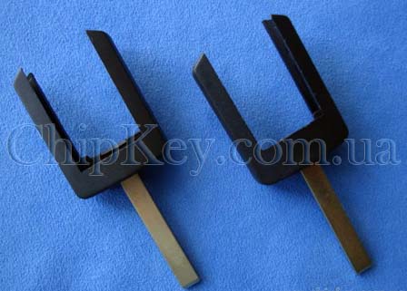 Ключ Opel (корпус) нижняя часть, лезвие hu100