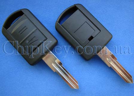 Ключ Opel (корпус) 2 кнопки, лезвие hu46p