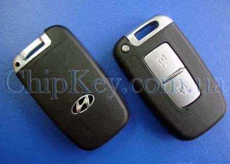 Ключ Hyundai Smart Key (корпус) 2 кнопки