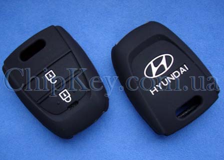 Чехол Hyundai Accent 2 кнопки, черный