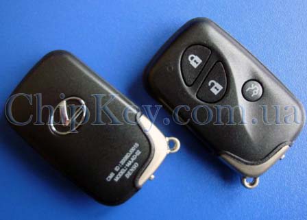 Ключ Lexus Smartkey (корпус) 3 кнопки