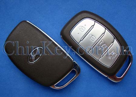 Ключ Hyundai Smart Key (корпус) 4 кнопки