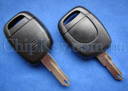 Ключ Renault (корпус) 1 кнопка, лезвие NE73