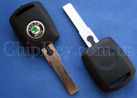 Ключ Škoda (корпус) лезвие hu66