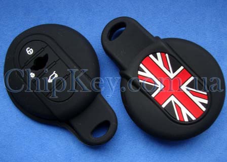 Чехол BMW Mini для smart key 3 кнопки, черный