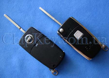 Ключ Fiat выкидной (корпус) 1 кнопка, лезвие sip22