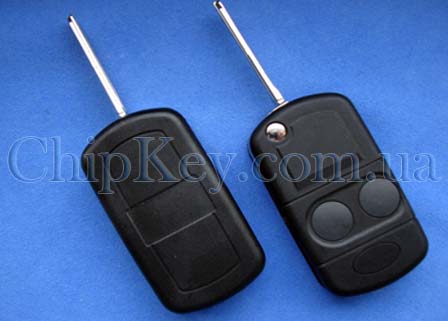 Ключ Land Rover выкидной (корпус) 2 кнопки