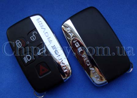 Ключ Land Rover Range Rover Sport, Vogue 2010-2017 Smart Key (корпус) 5 кнопок