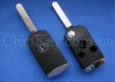 Ключ Honda Accord выкидной (корпус) 3 кнопки